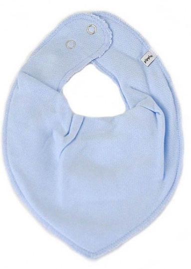bandana junior polycotton light blue one-size bib