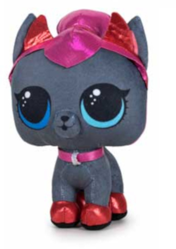 Play by Play plyšová hračka LOL Pet junior 18 cm polyester sivá/červená