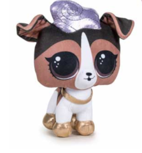 toy LOL Pet junior 18 cm polyester silver/white