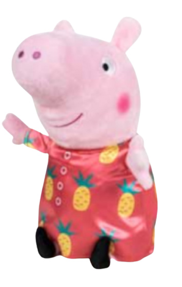 soft toy Peppa Pig junior 42 cm polyester blue/pink