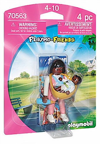 PLAYMOBIL Playmo-Friends - Mamička s nosítkom (70563)
