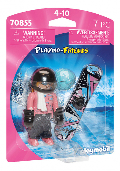 PLAYMOBIL Playmo-Friends – Snowboardová hviezda (70855)