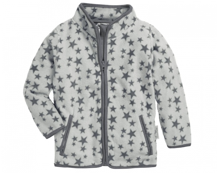 fleece Sterrenjacket junior grey size 128
