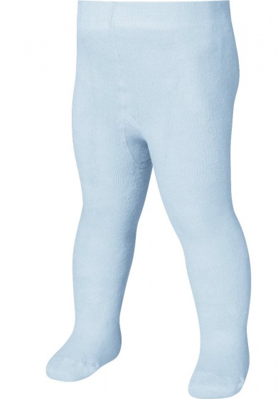 thermo tights girls cotton light blue size 86/92