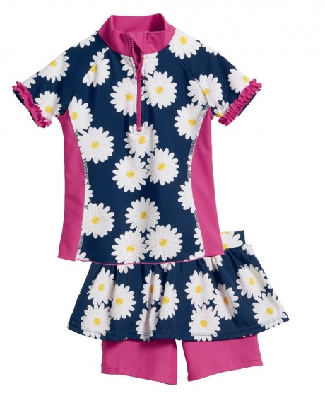 swimming set UV resistant daisy size 110/116