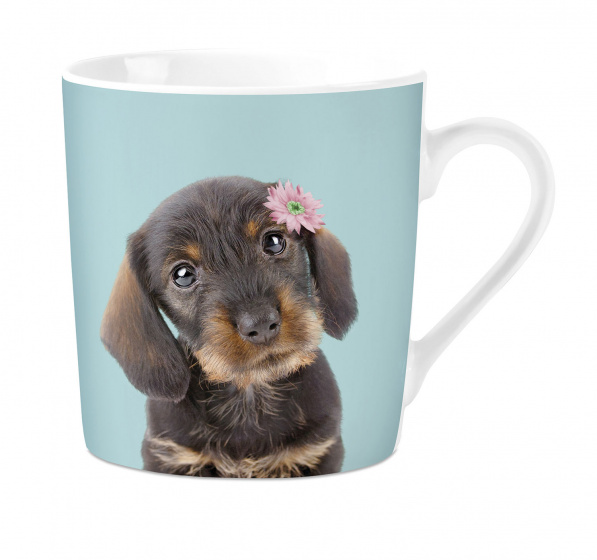 Plenty Gifts hrnček I love dog 240 ml porcelánový modrý