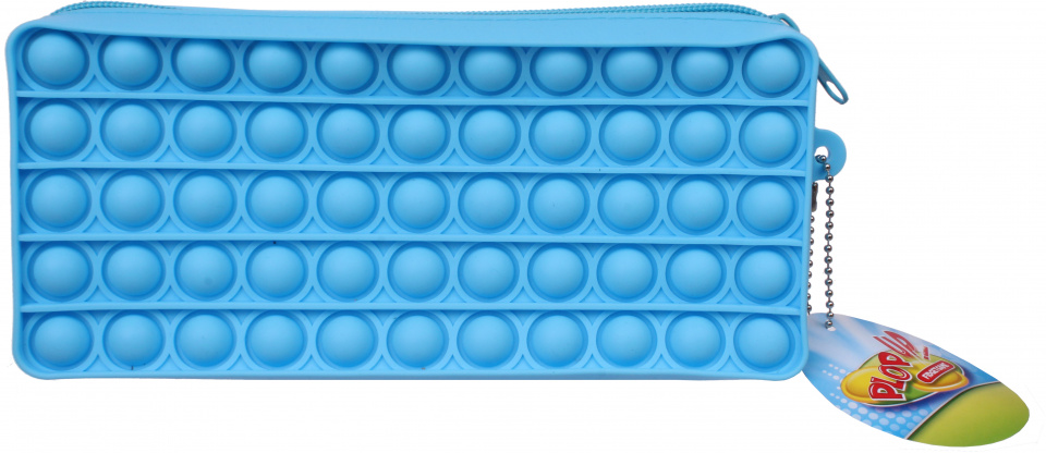 Plop Up! peračník fidget junior 20 x 3,5 x 11,5 cm modrý