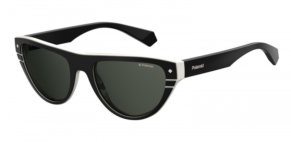 Polaroid slnečné okuliare 60879HT/M9 dámske čierne so sivým zorníkom