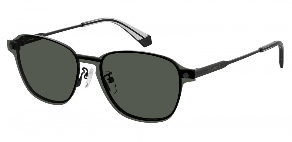 Polaroid slnečné okuliare 6119/G/CS kat. 3 wayfarer z nehrdzavejúcej ocele čiernej farby