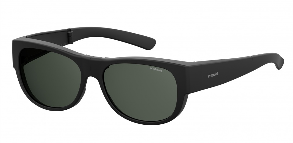 Polaroid slnečné okuliare 9008/S003/M9 unisex čierne so sivým zorníkom