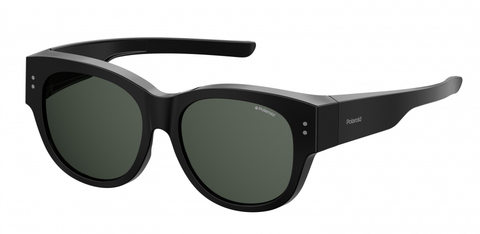 Polaroid slnečné okuliare 9009/S807/M9 unisex čierne so sivým zorníkom