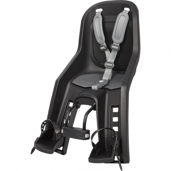 Polisport voorzitje bubbly mini plus junior zwart/grijs