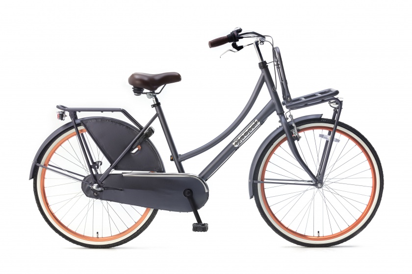 Popal daily dutch basic+ 26 inch 46 cm meisjes 3v terugtraprem petrolblauw