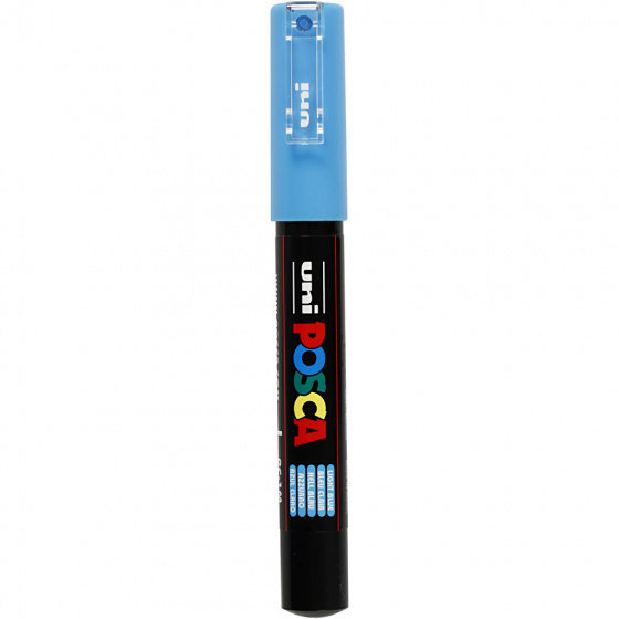 Posca verfmarker pc 1m lijndikte 0,7 mm lichtblauw