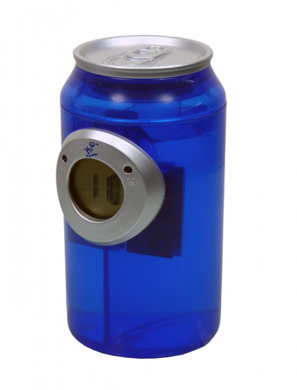 PowerPlus hodiny H2O Power lcd 11 x 5,8 cm modro/šedá