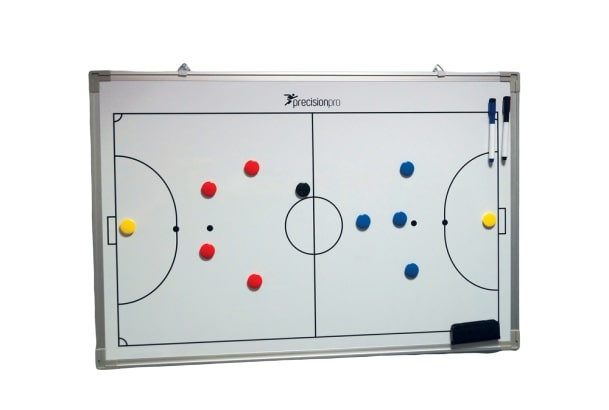 coachboard indoor football 30 x 45 cm white 15 pieces