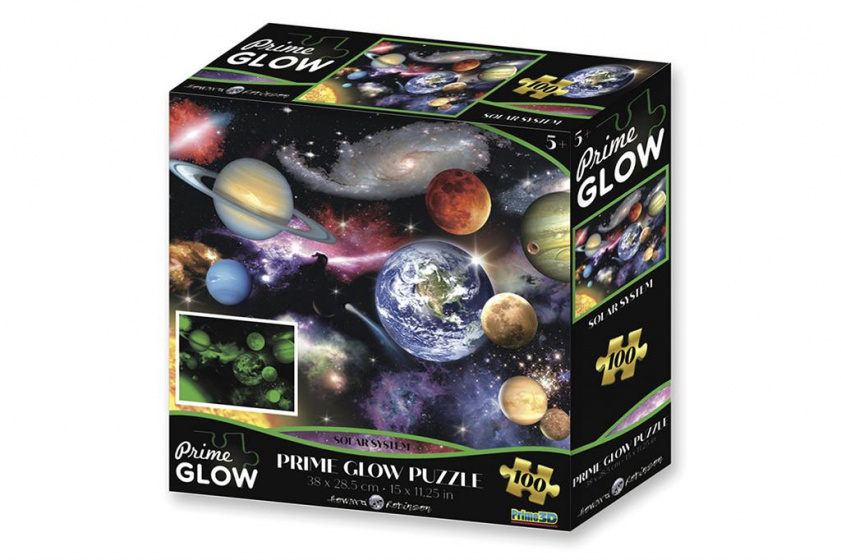3D puzzle Solar system cardboard 100 pieces