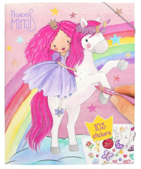 Princess Mimi kleurboek meisjes 31 cm papier