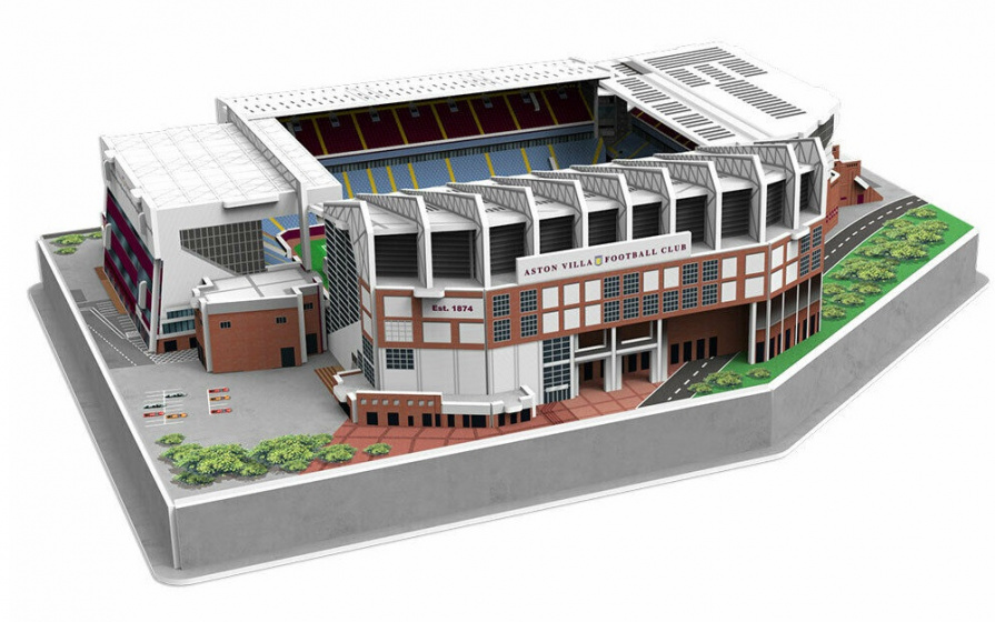 Pro-Lion 3D puzzle Avfc Villa Park junior cardboard 100-pieces