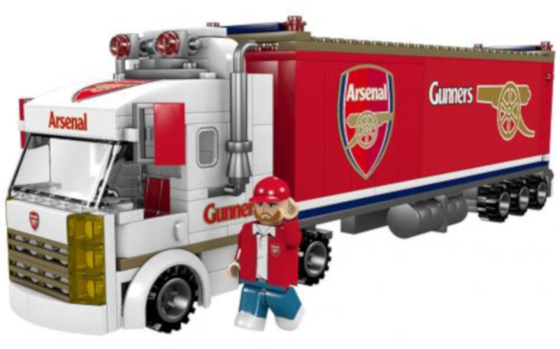 Pro-Lion Pro lion bouwpakket truck arsenal 33 x 8 cm rood 282 delig