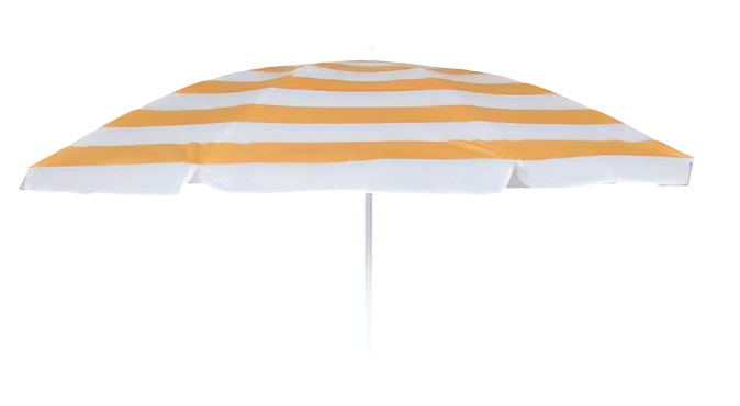 Redcliffs plážový slnečník 150 cm nylon žltý