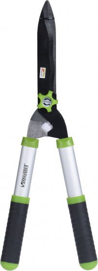 Pro Garden nožnice na živý plot 54 cm 8-10 mm oceľ strieborná/zelená