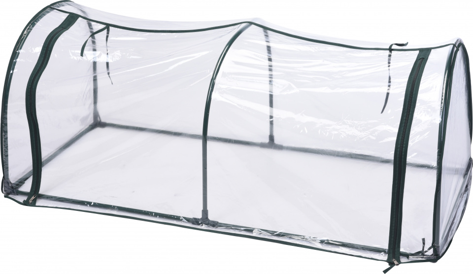 Pro Garden skleník 130 x 60 x 50 cm priehľadný 16-diel