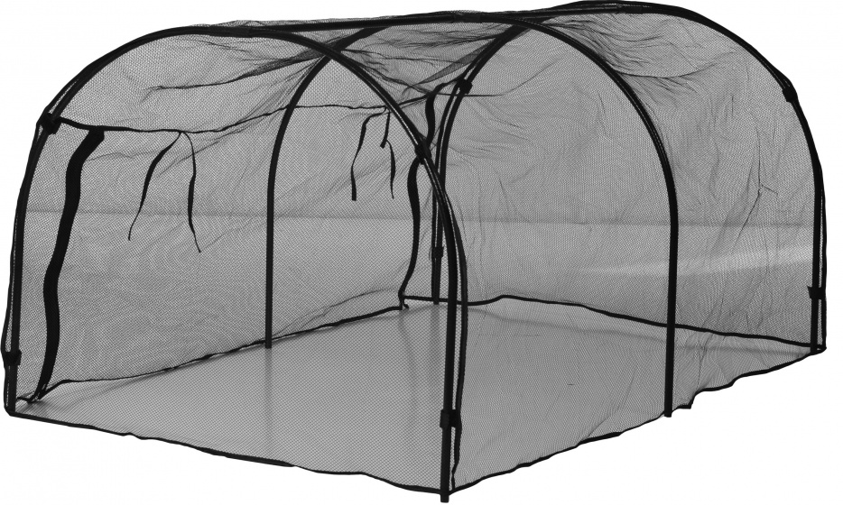 Pro Garden ochranná sieť na zeleninovú záhradu čierna 15-dielna 120x80x60 cm