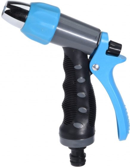 Pro Garden tuinsproeikop polypropyleen 12,5 cm zwart/grijs/blauw Pro Garden tuinsproeikop polypropyleen 12,5 cm zwart/grijs/blauw