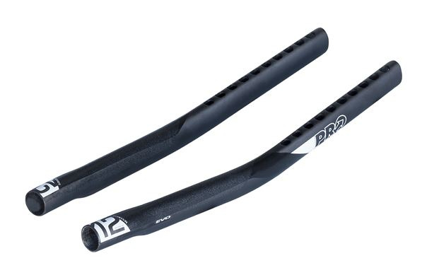 Pro verlengstukken missile evo j bend 31,8 cm carbon zwart