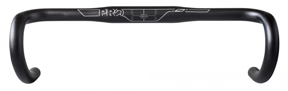 Pro racefietsstuur lt compact 22,2 / 380 / 31,8 mm zwart