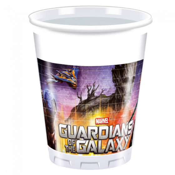 Procos párty šálky Guardians of the Galaxy 200 ml 8 ks
