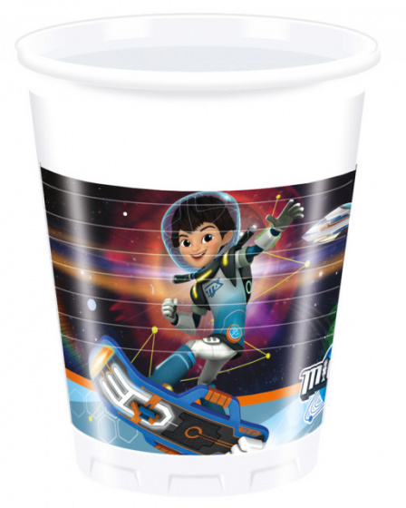 Procos párty šálky Miles From Tomorrow junior 200 ml 8 ks
