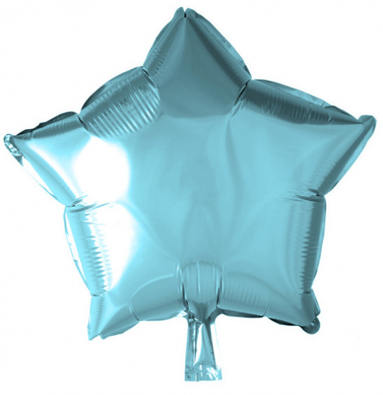 Procos fóliový balón hviezda 45 cm svetlomodrá