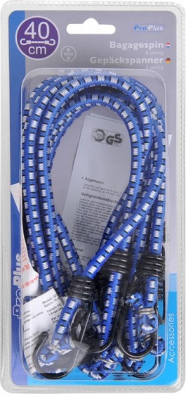 ProPlus bagagespin 8 armig 8 mm blauw 40 cm