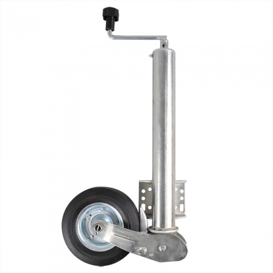 folding nose wheel 60 mm rubber tyre 200 x 60 mm