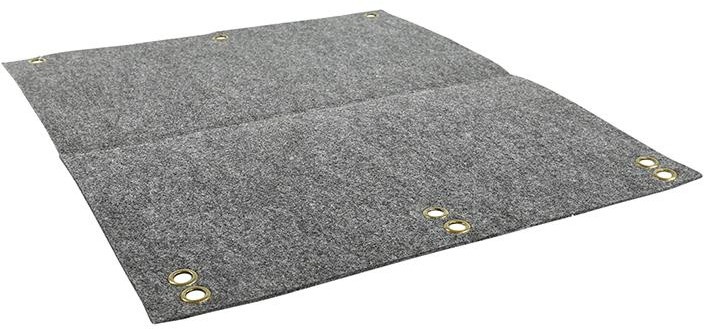 mat for step 43 x 37 cm gray