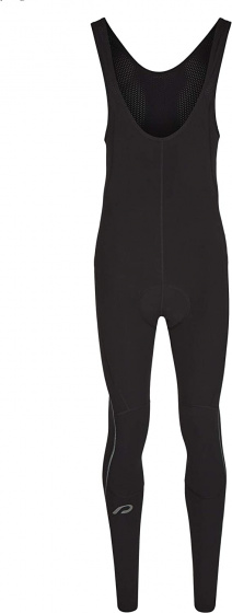 cyklistické kraťasy P-Trail Thermo pánske polyamidové čierne mt M