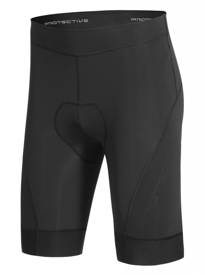 Protective cyklistické šortky P-Traverse pánske polyamidové čierne veľkosť M
