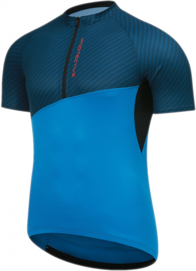 Protective cyklistický dres P-So High pánsky polyester modrý mt M