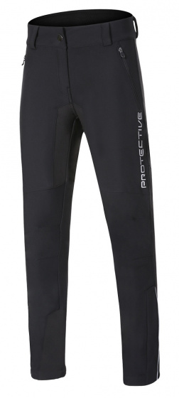 outdoorové oblečenie P-Longpant pánske polyester čierna veľkosť M