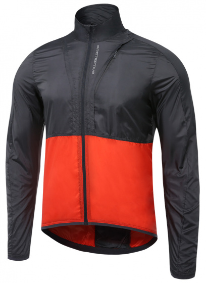 Protective vetrovka P-Rise Up pánska polyester čierno/červená veľkosť 3XL