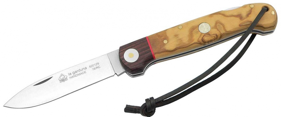 belt knife La Garduna 19,4 cm stainless steel/wood silver/wood