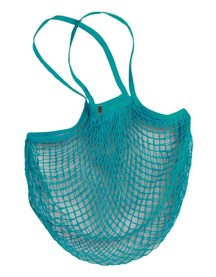 shopping net 38 cm foldable 3 litres aqua