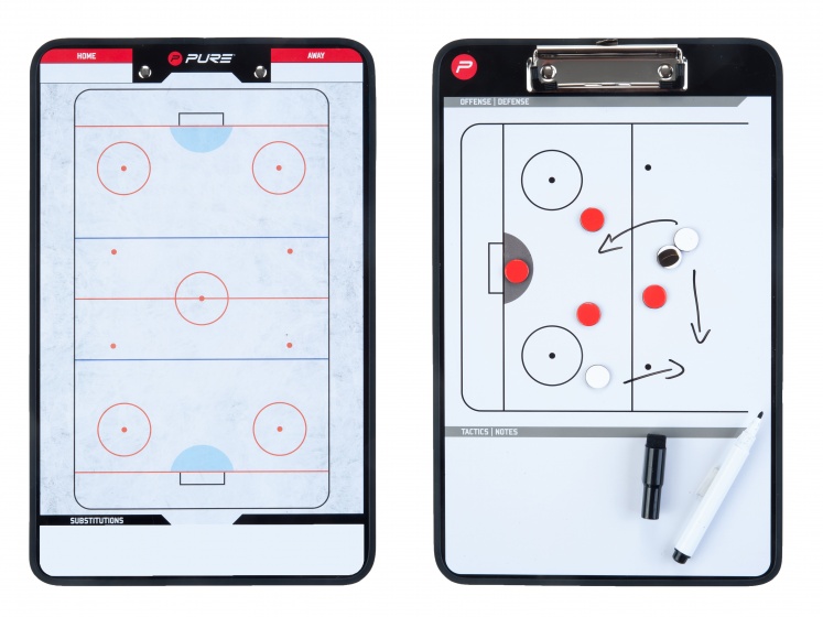 Coachboard ice hockey 35 x 22 cm