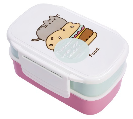 Pusheen súprava chlebového bubna 13 x 20 cm ružová/modrá/biela