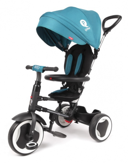 QPlay driewieler rito junior 90 x 49 x 93 cm staal turquoise