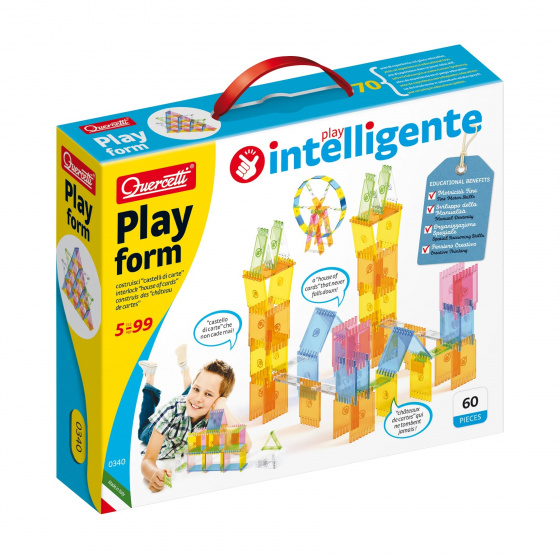 Quercetti stapelspel playform junior 60 delig