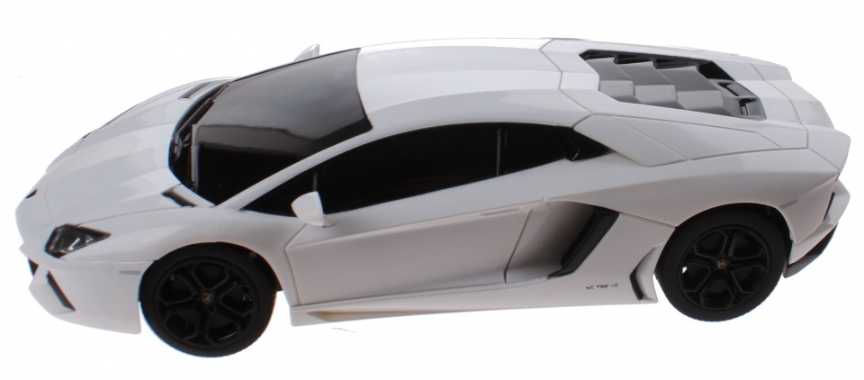 RC Lamborghini Aventador dish 1:14 white 30 cm