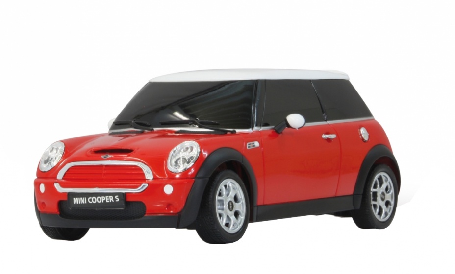 RC Mini Cooper S boys 27 MHz 1:24 red